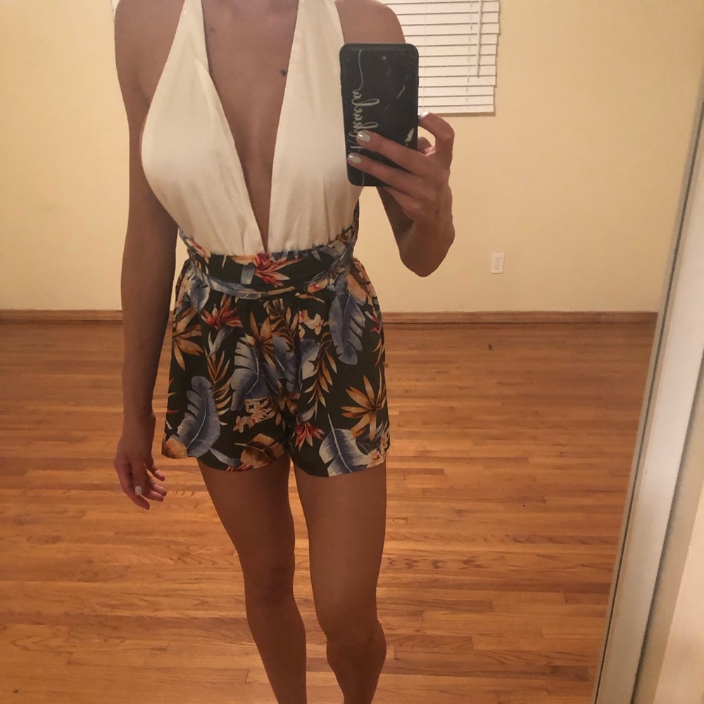 Sexy vacation romper